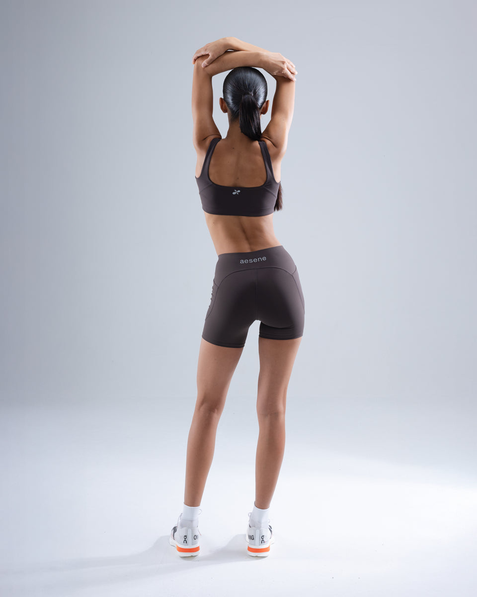 Sports Bra — Brown