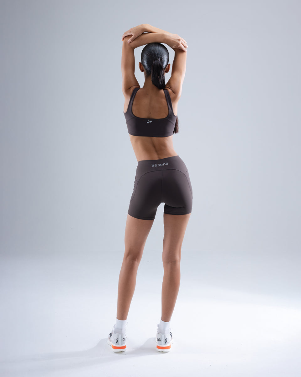Training Shorts — Brown