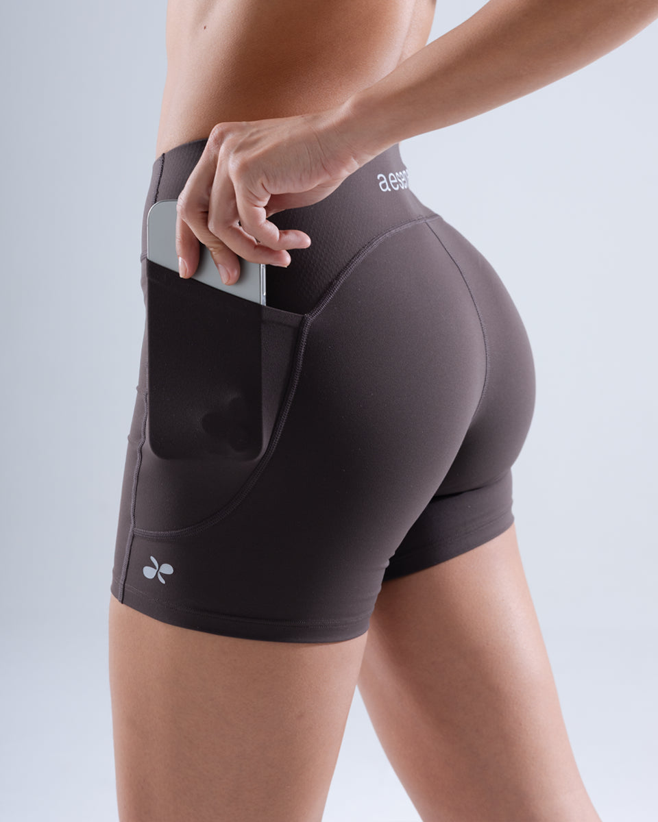 Training Shorts — Brown