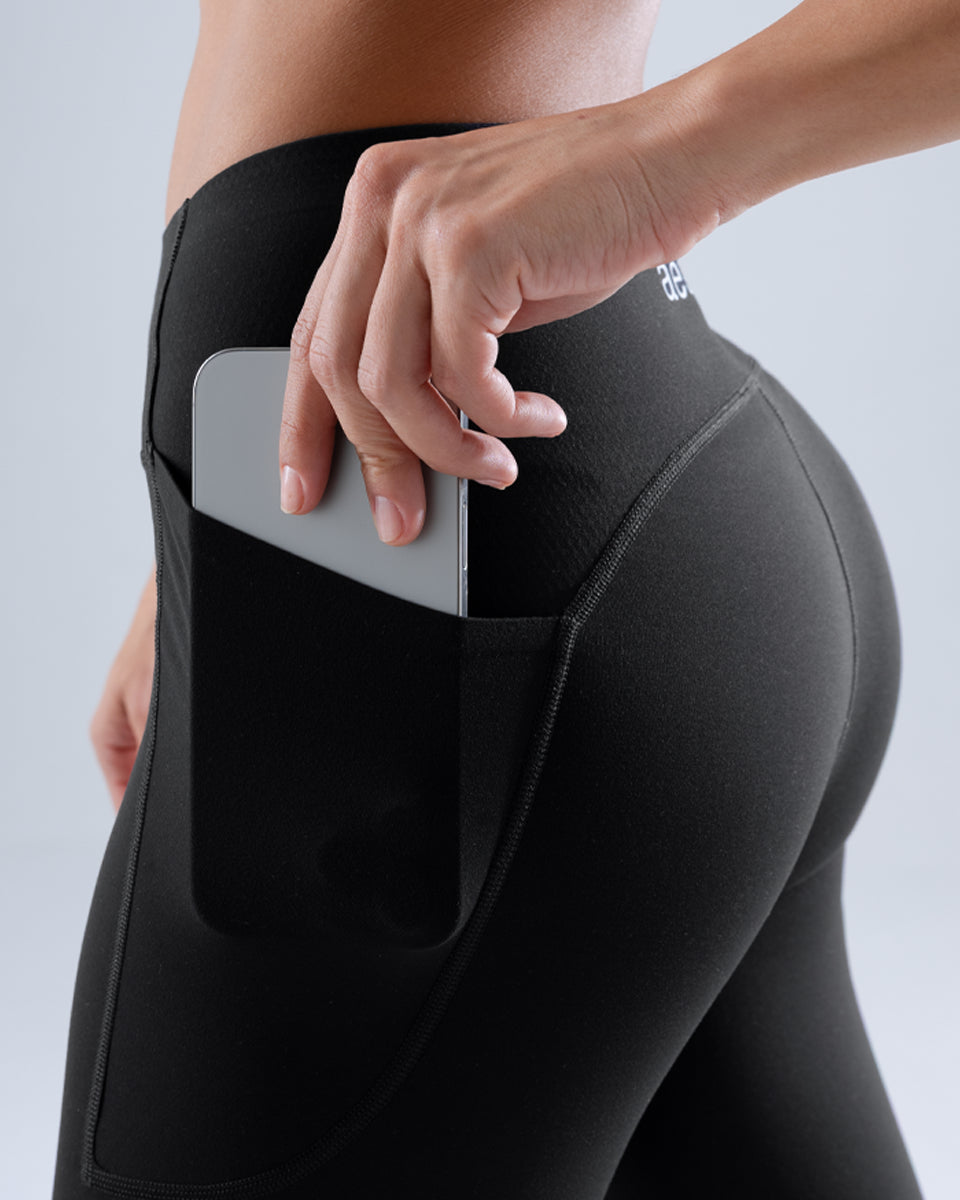 Training Leggings — Black