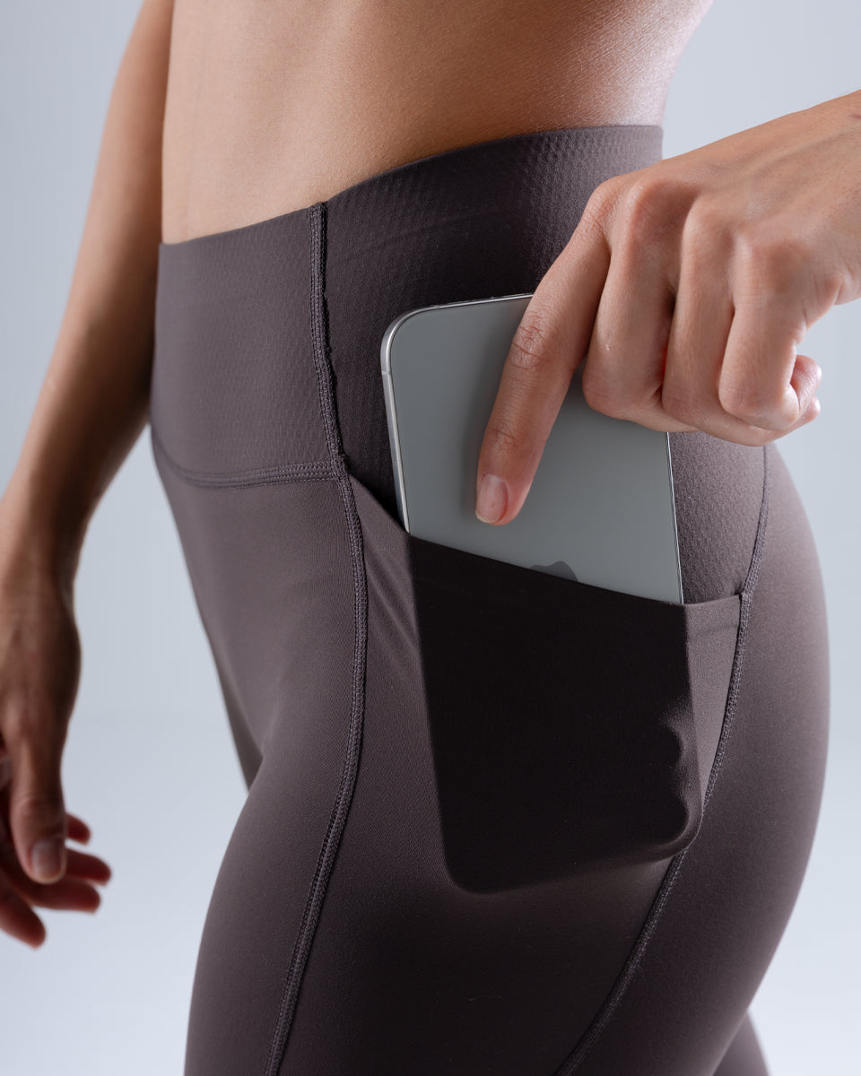 Training Leggings — Brown