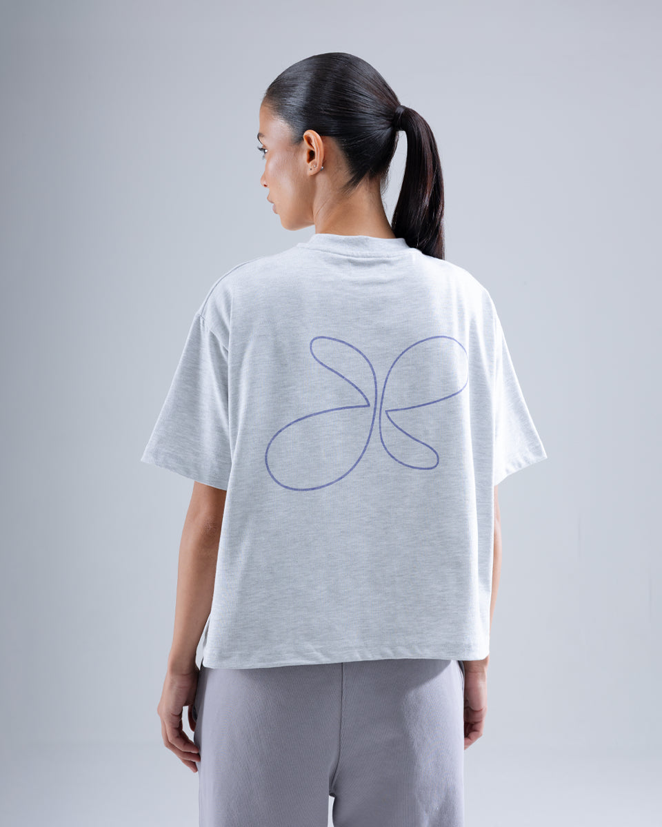 Lovers T-Shirt — Grey Marl