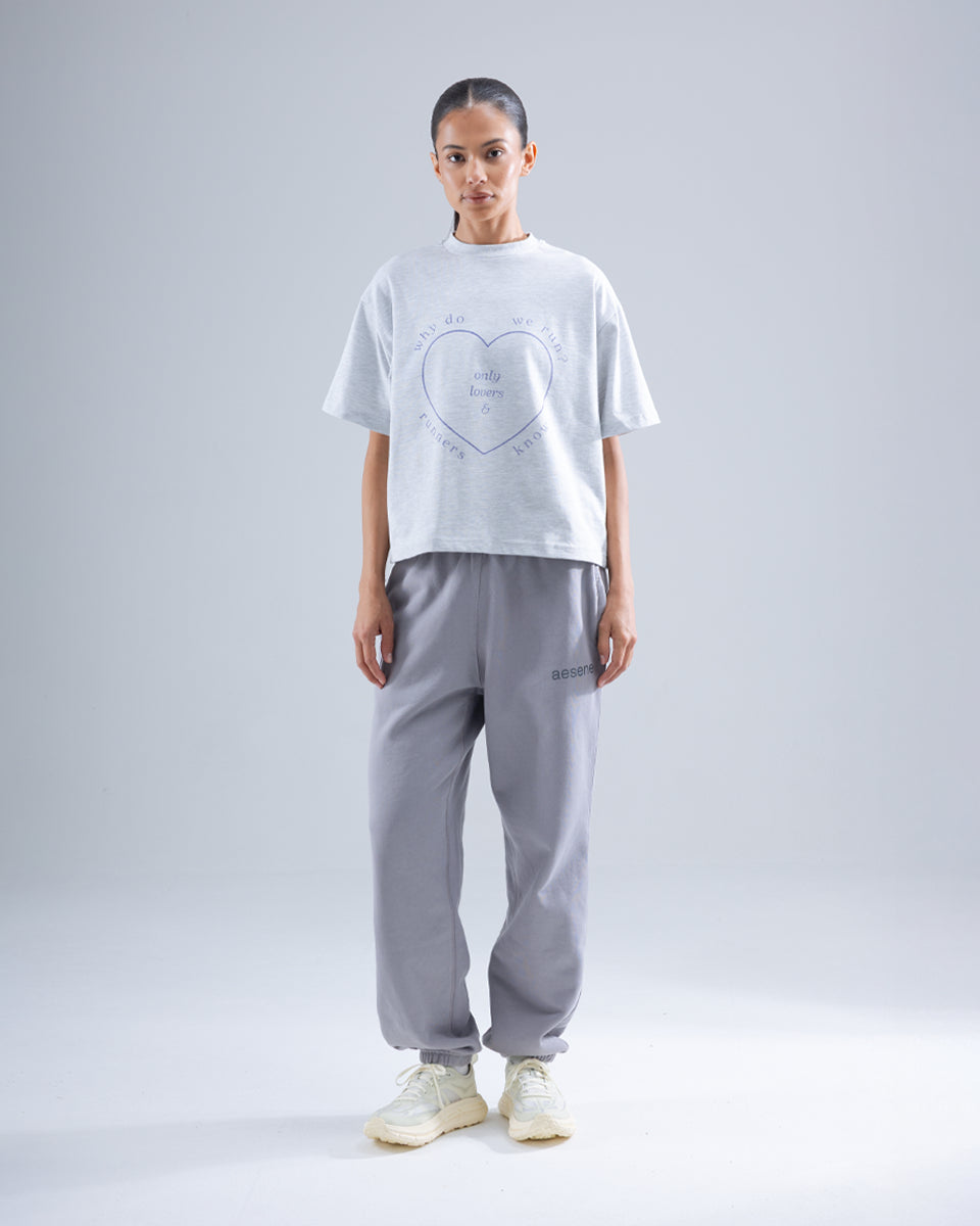 Lovers T-Shirt — Grey Marl