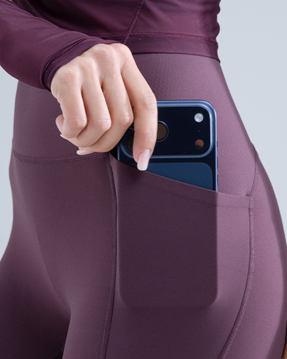 Training Leggings — Plum