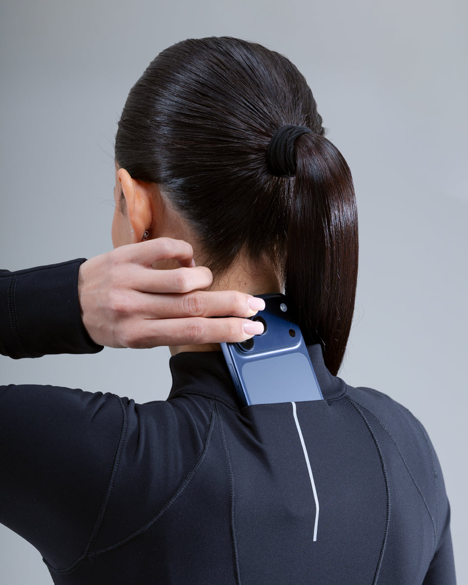 6-Pocket Zip Through Jacket  — Black