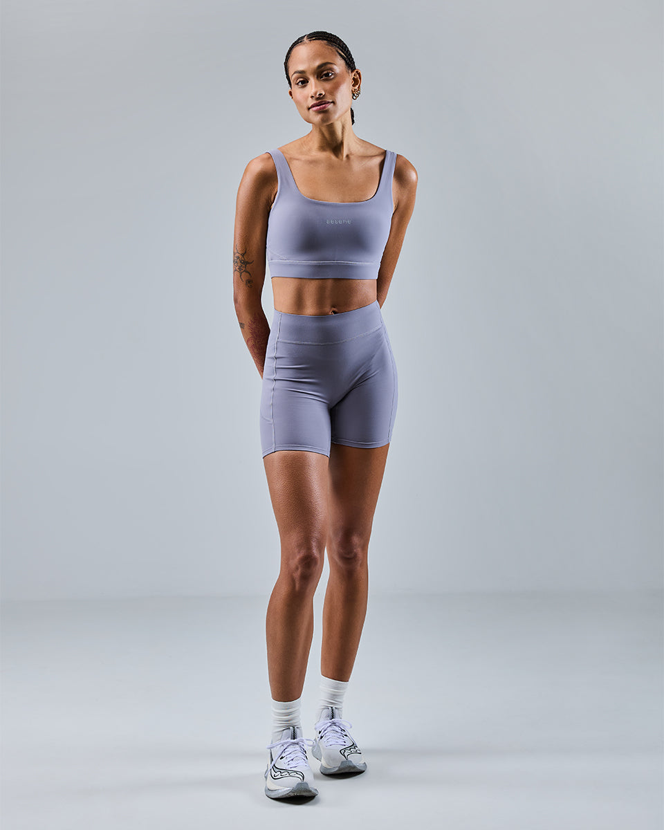 Training Shorts — Slate Purple