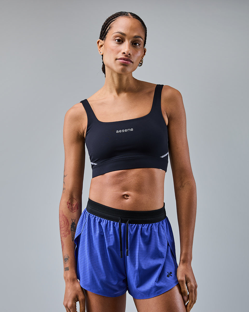 Core Run Short — Nautical Blue