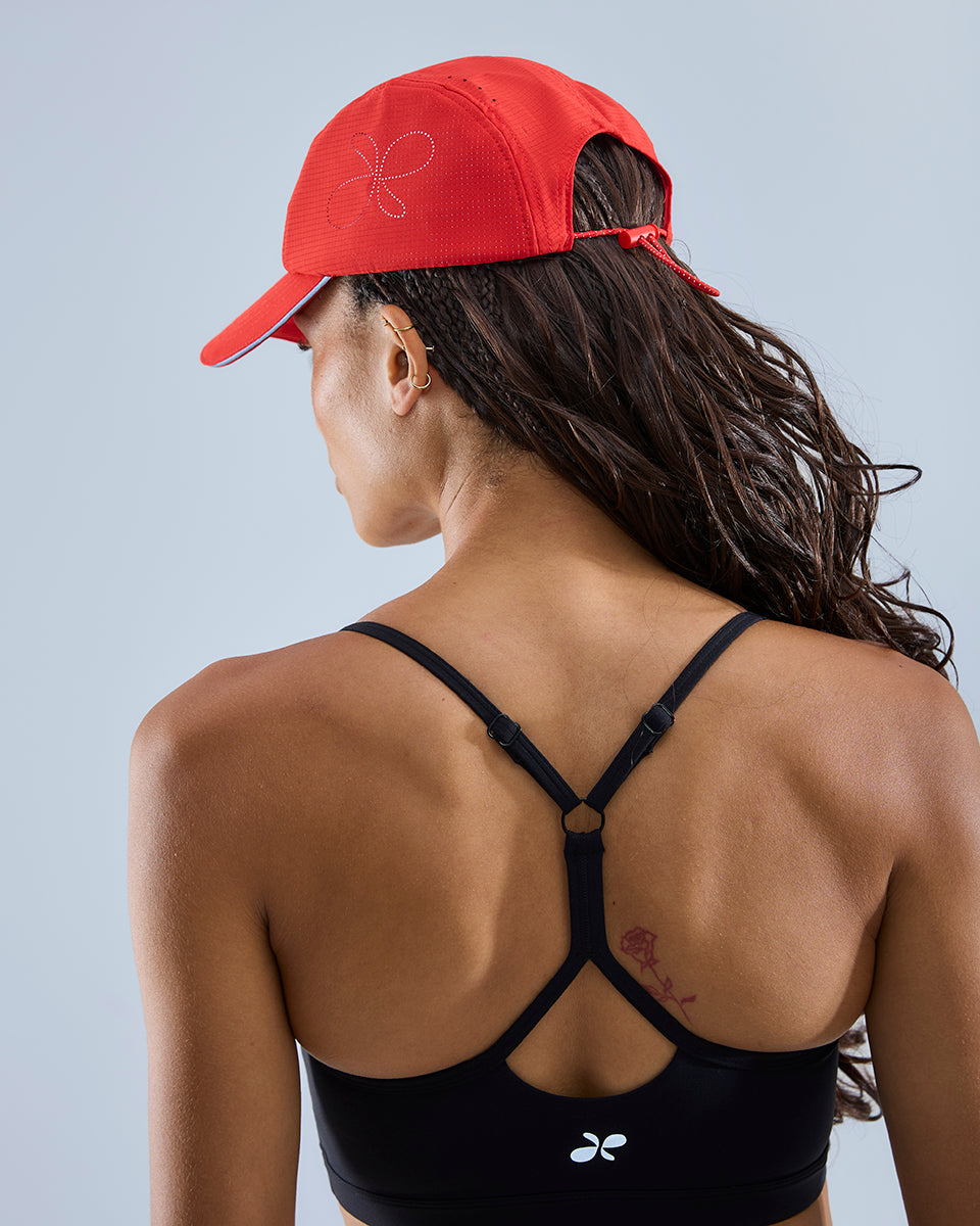 Running Cap — True Red