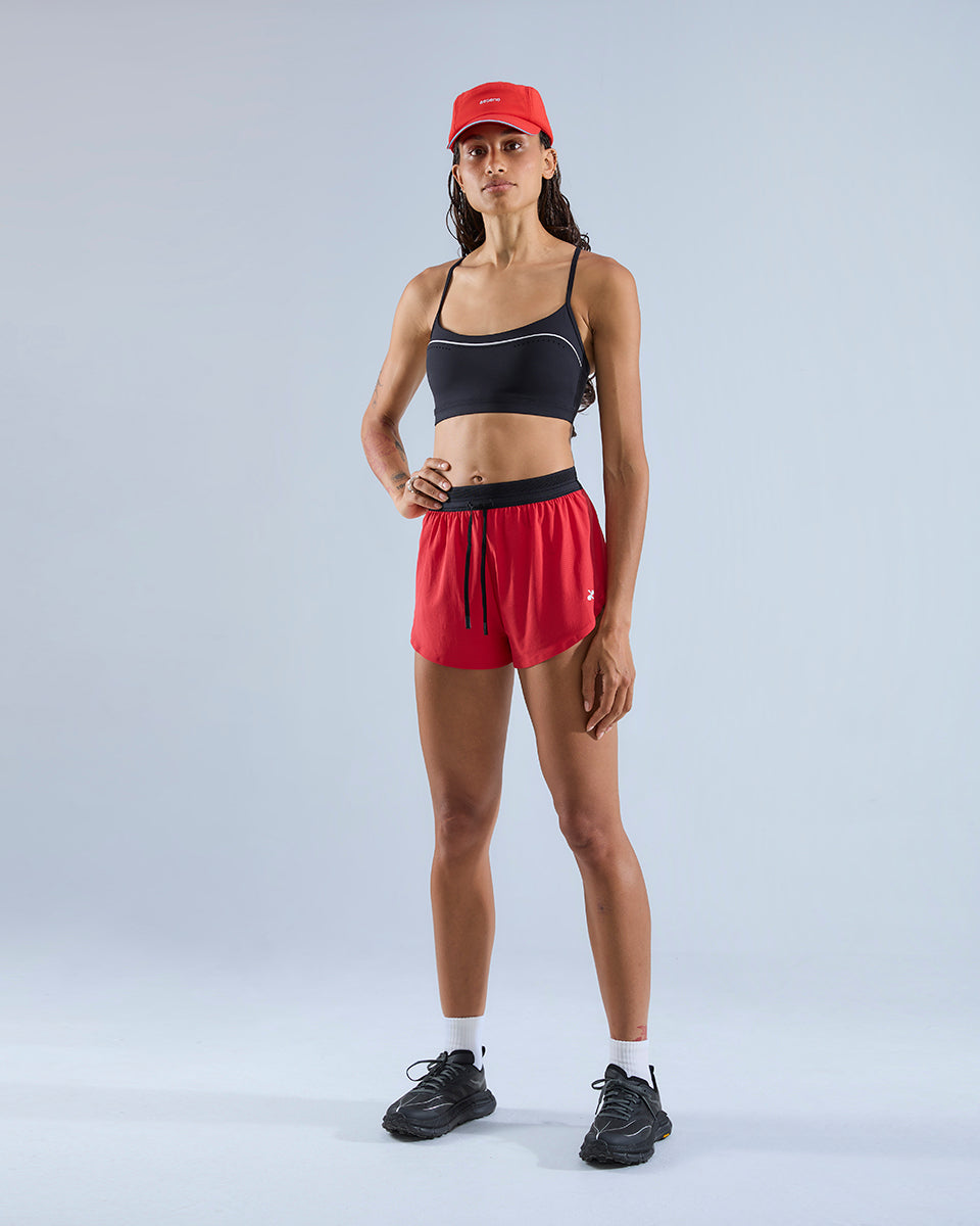 Running Cap — True Red