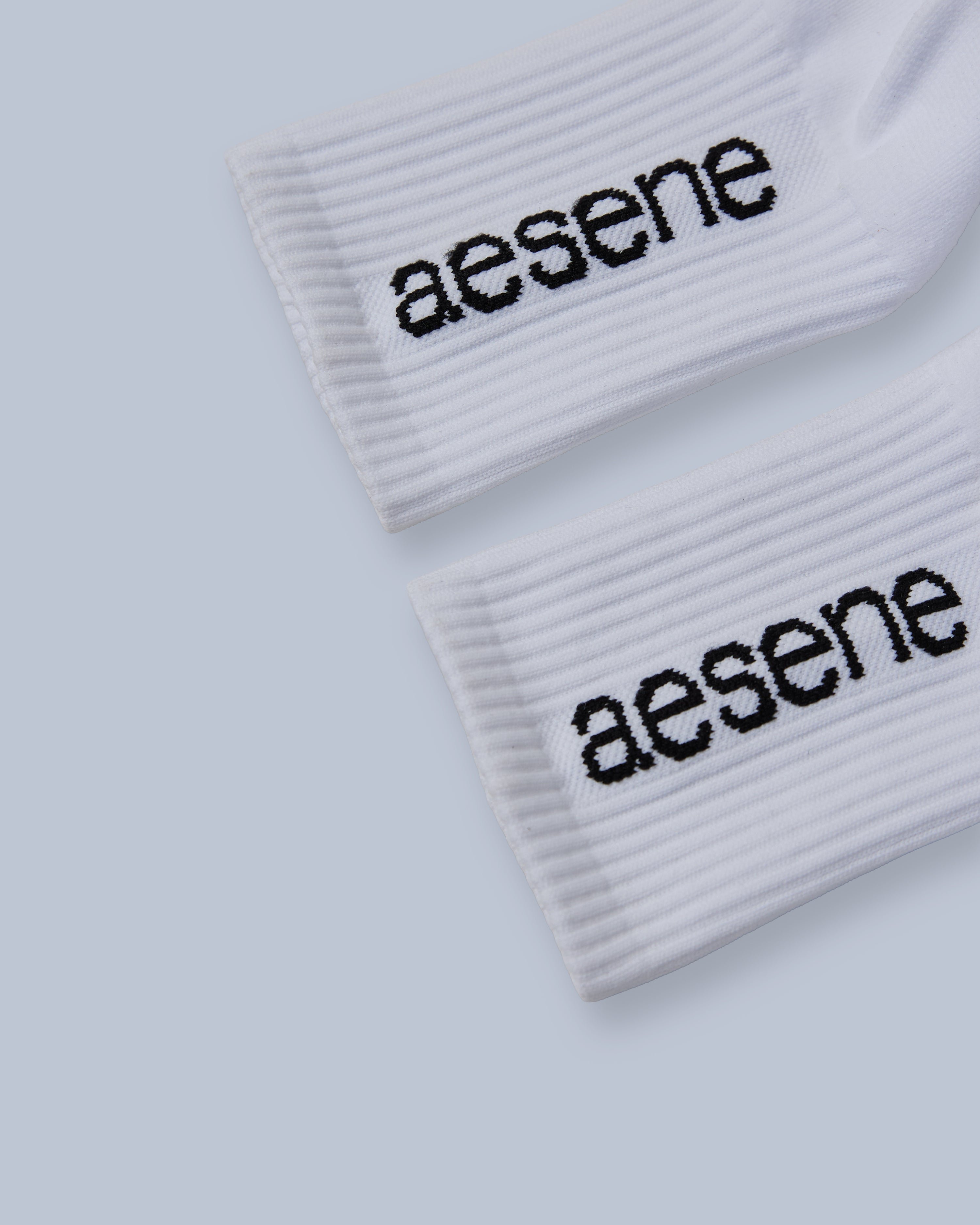 Logo Socks — White