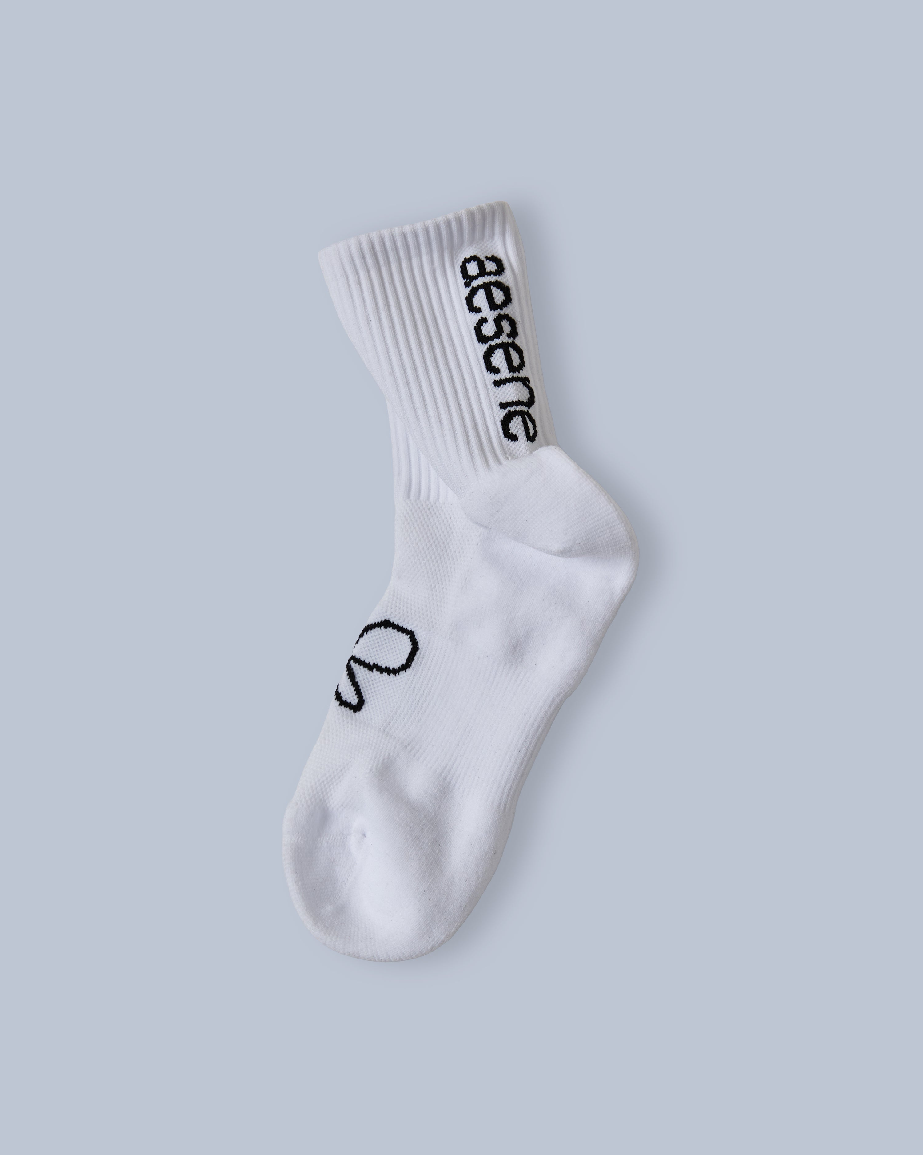 Logo Socks — White