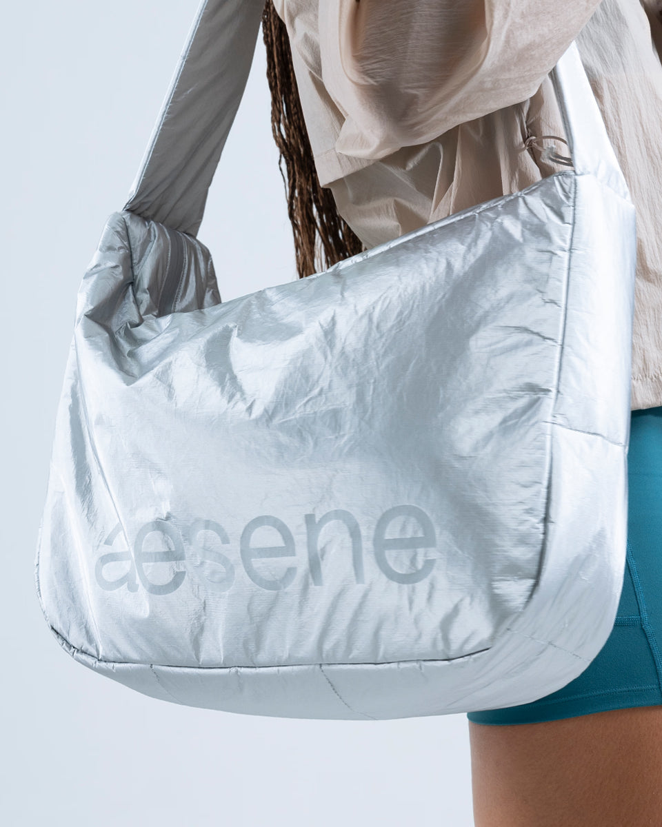 Crossbody Bag — Silver