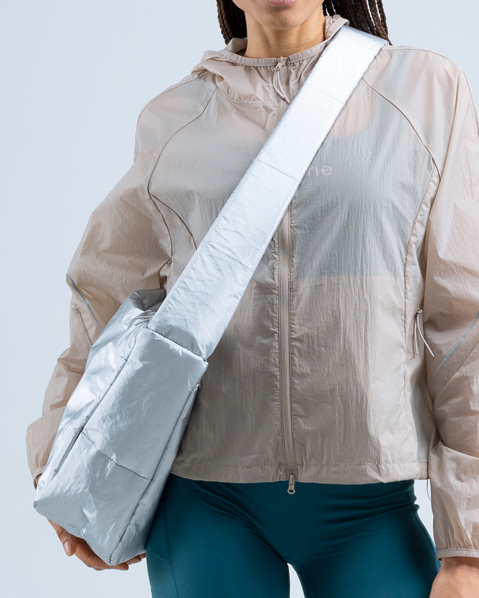 Crossbody Bag — Silver