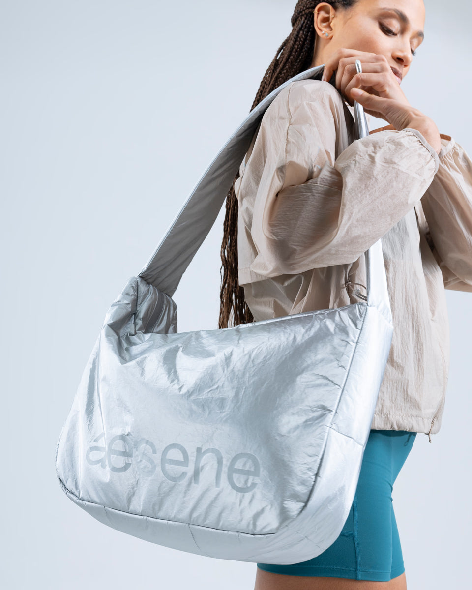 Crossbody Bag — Silver