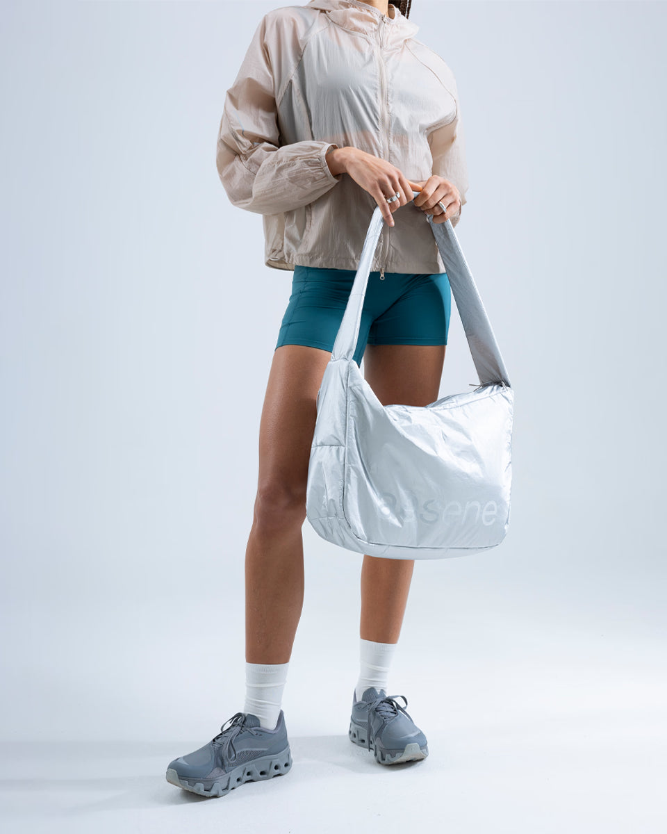 Crossbody Bag — Silver