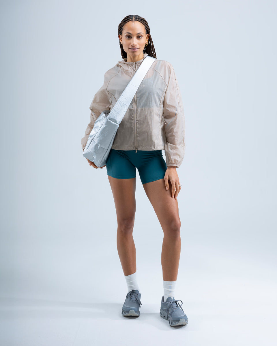 Crossbody Bag — Silver