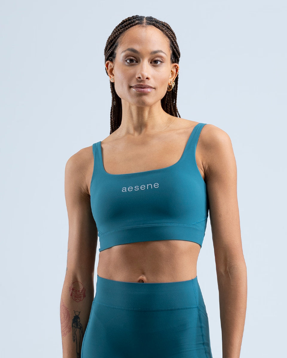 Sports Bra — Teal